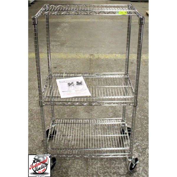 NEW RUBBERMAID 9G59 CHROME WIRE SAFETY STORAGE
