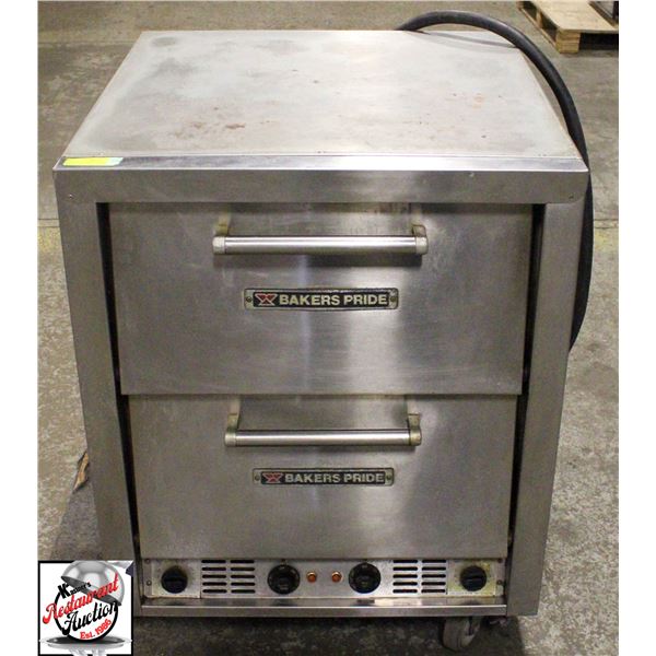 BAKERS PRIDE P44 ELECTRIC COUNTER TOP DOUBLE DECK