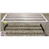 Image 1 : 36" X 20" X 12" ALUMINUM DUNNAGE RACK