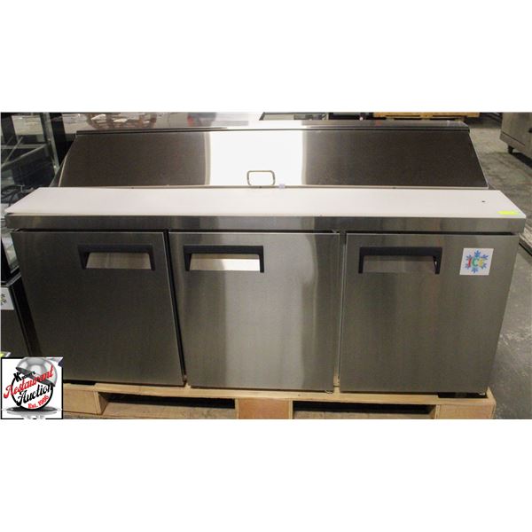NEW 71" S/S STANDARD PREP TABLE