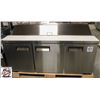 Image 1 : NEW 71" S/S STANDARD PREP TABLE