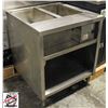 Image 2 : HALBAR 2-WELL STEAM TABLE