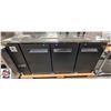 Image 1 : NEW 73" S/S SOLID DOOR BACK BAR W/ DRAFT TOWER