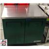 Image 1 : NEW TRUE 36" UNDERCOUNTER COOLER W/ GREEN POWDER