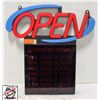 Image 1 : BAILIFF SEIZURE: PREMIER POS LIGHT-UP OPEN SIGN