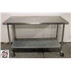 Image 1 : BAILIFF SEIZURE: 60" X 30" X 39" S/S WORK TABLE