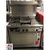 Image 1 : QUEST NATURAL GAS RANGE W/ 2 BURNERS, 12" GRIDDLE,
