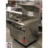 Image 2 : QUEST NATURAL GAS RANGE W/ 2 BURNERS, 12" GRIDDLE,