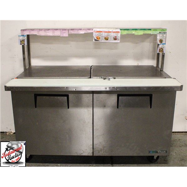 BAILIFF SEIZURE: TRUE S/S REFRIGERATED PREP TABLE