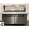 Image 1 : BAILIFF SEIZURE: TRUE S/S REFRIGERATED PREP TABLE