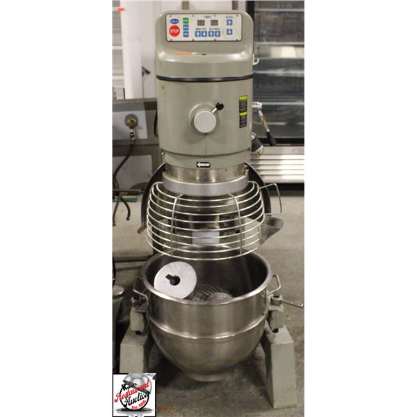 BAILIFF SEIZURE: GLOBE SP62P-41 60QT FLOOR MIXER