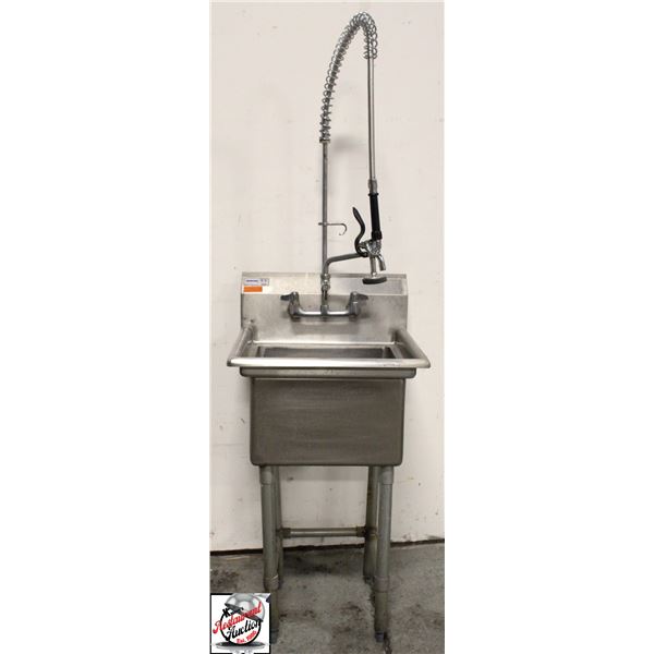 BAILIFF SEIZURE: OMCAN S/S ONE TUB SINK