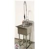 Image 2 : BAILIFF SEIZURE: OMCAN S/S ONE TUB SINK