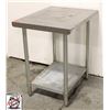 Image 2 : BAILIFF SEIZURE: 24" X 30" X 34" S/S WORK TABLE