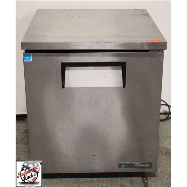 BAILIFF SEIZURE: TRUE S/S SOLID DOOR REFRIGERATOR