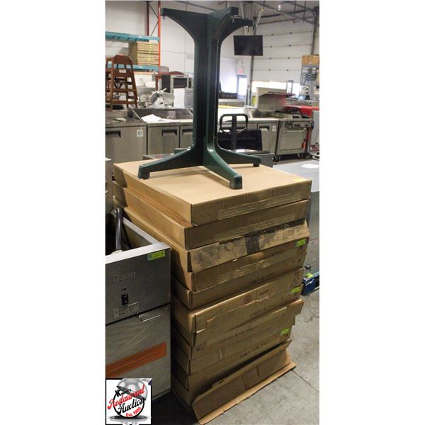 LOT OF 3 NEW GROSFILLEX AMAZON GREEN RESIN PATIO
