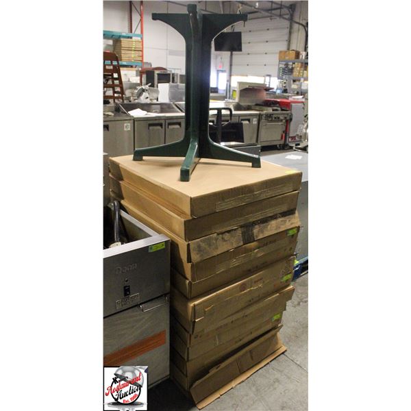 LOT OF 3 NEW GROSFILLEX AMAZON GREEN RESIN PATIO