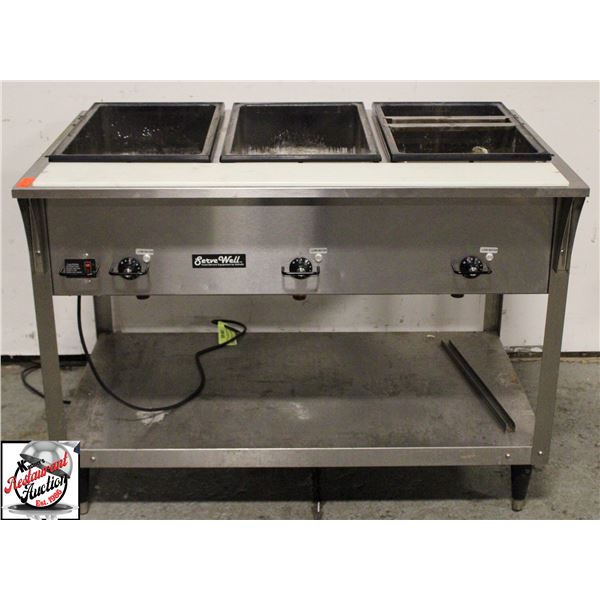 BAILIFF SEIZURE: VOLLRATH SERVEWELL STEAM TABLE