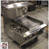 Image 2 : GARLAND COUNTER TOP RANGE W/ 24" GRIDDLE & 2