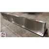 Image 1 : BAILIFF SEIZURE: S/S WALL SHELF 96" X 12"