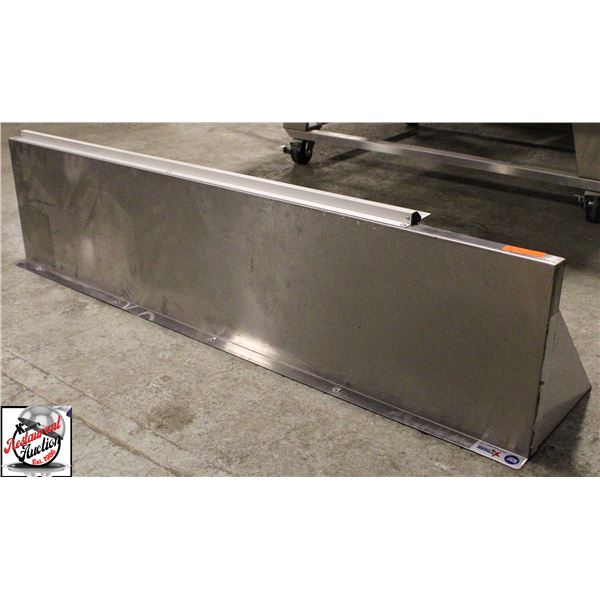 BAILIFF SEIZURE: S/S WALL SHELF 60" X 14"