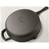 Image 3 : NEW 10" CAST IRON FRYING PAN W/ HELPER HANDLE
