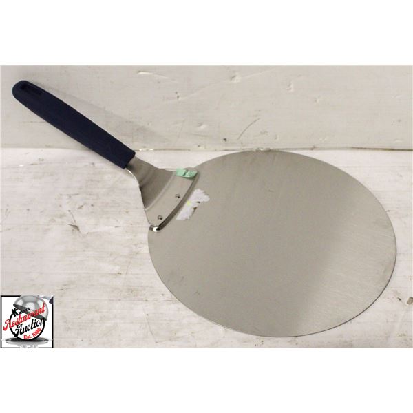NEW STAINLESS STEEL SHORT HANDLED PIZZA PEEL
