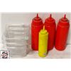 Image 1 : LOT OF 3 NEW 1/6 SIZE POLY INSERTS W/ 4 REUSEABLE