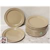 Image 1 : LOT OF 21 NEW GET MELAMINE 9" PLATES