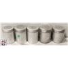 Image 1 : LOT OF 5 NEW POLARWARE ALUMINUM SHAKERS