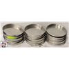 Image 1 : 15 7" ALUMINUM PIZZA PANS