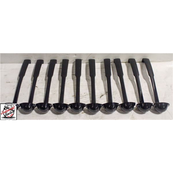 10 CARLISLE POLYCARB LADLE 0.75 OZ 10.5" BLACK