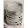 Image 1 : 12 CROWN 8" ALUMINUM PIZZA PANS