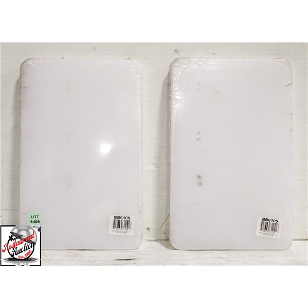 2 AMERICAN METALCRAFT 9-3/4" X 6-1/4" X 1/2" POLY