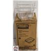 Image 1 : NEW CASE OF 6 RUBBERMAID 1/6 SIZE 4" DEEP POLY