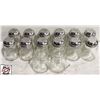 Image 1 : LOT OF 10 NEW PEPPER SHAKERS W/ 2 EXTRA JARS