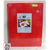 Image 1 : JOHNSON ROSE 18" X 24" X 1/2" RED CUTTING BOARD