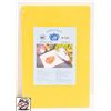 Image 1 : NEW JOHNSON ROSE 12"X18"X1/4" YELLOW CUTTING BOARD