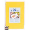 Image 1 : NEW JOHNSON ROSE 12"X18"X1/4" YELLOW CUTTING BOARD