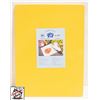 Image 1 : NEW JOHNSON ROSE 18"X24"X1/4" YELLOW CUTTING BOARD