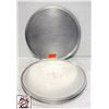 Image 1 : BAILIFF SEIZURE: 8 ALUMINUM 15" PIZZA PANS