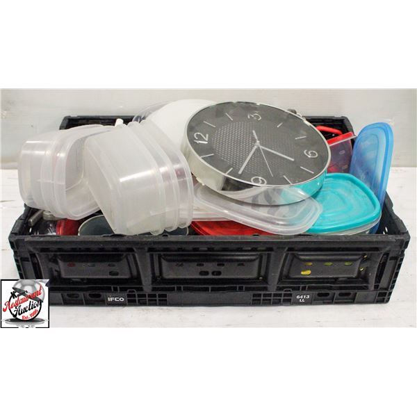 BAILIFF SEIZURE: ASSORTED BOWLS, GLASSES, ETC