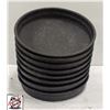 Image 1 : BAILIFF SEIZURE: 8 CARBON STEEL 12" PIZZA PANS