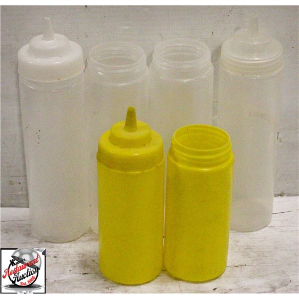BAILIFF SEIZURE: 6 SQUEEZE BOTTLES