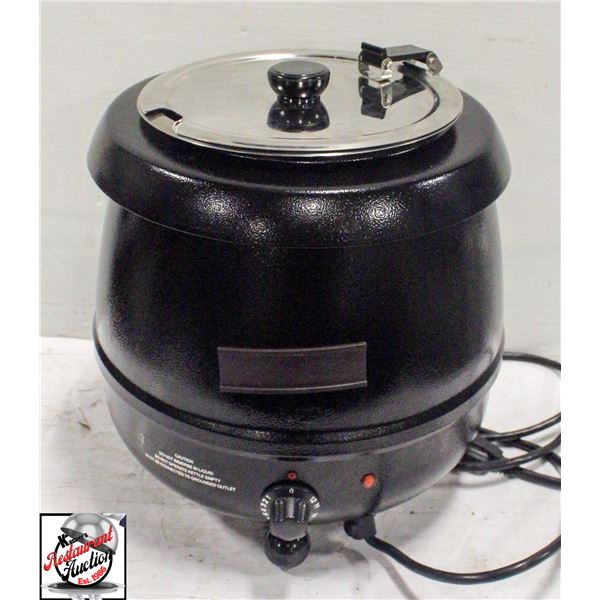 NEW UNIWORLD BLACK 10.5 QT SOUP KETTLE