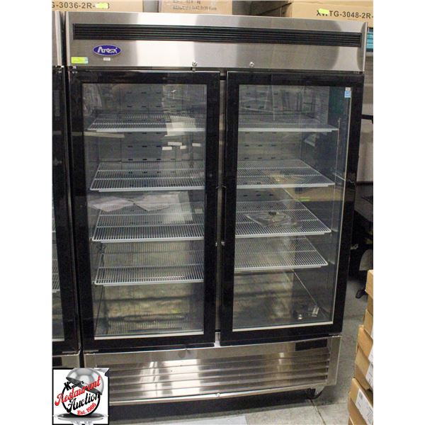 ATOSA COMMERCIAL DOUBLE GLASS DOOR COOLER