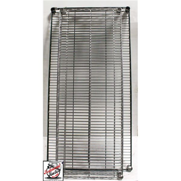 BAILIFF SEIZURE: 3 WIRE SHELVES (NO LEGS)