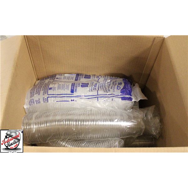BAILIFF SEIZURE: BOX OF ASSORTED PLASTIC CUPS