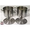 Image 1 : BAILIFF SEIZURE: 2 BROWNE 9.6QT S/S STOCK POTS