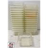 Image 1 : BAILIFF SEIZURE: 26 PLASTIC 1/6 SIZE CONTAINERS